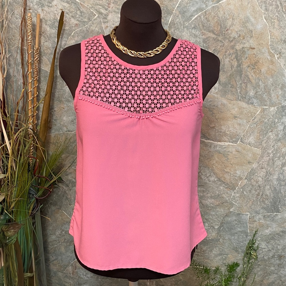Eden Society shirt, top blouse tunic lovely Delicate lace feminine top